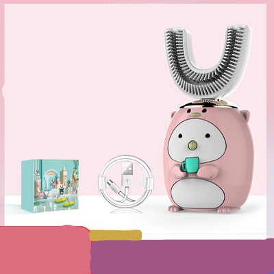 Cepillo de Dientes Eléctrico Infantil Automático en Forma de U con Tecnología Sónica - Image 18