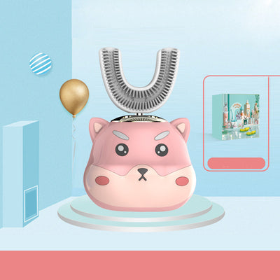 Cepillo de Dientes Eléctrico Infantil Automático en Forma de U con Tecnología Sónica - Image 21