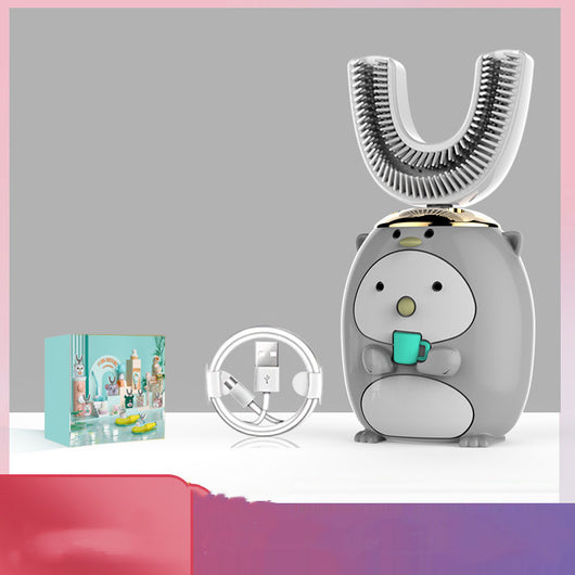 Cepillo de Dientes Eléctrico Infantil Automático en Forma de U con Tecnología Sónica - Image 23