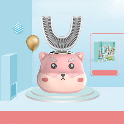 Cepillo de Dientes Eléctrico Infantil Automático en Forma de U con Tecnología Sónica - Image 24