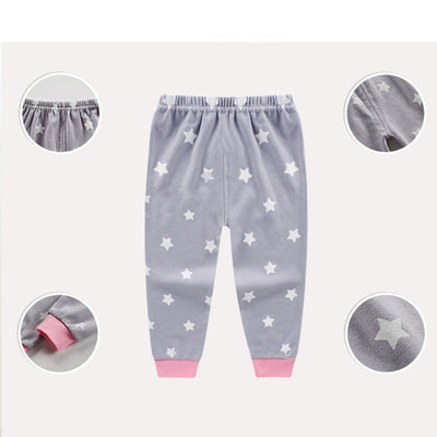 Pantalones de Algodón Manga Larga para Casa Niños - Image 13
