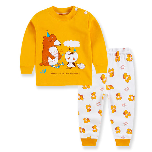 Pantalones de Algodón Manga Larga para Casa Niños - Image 9