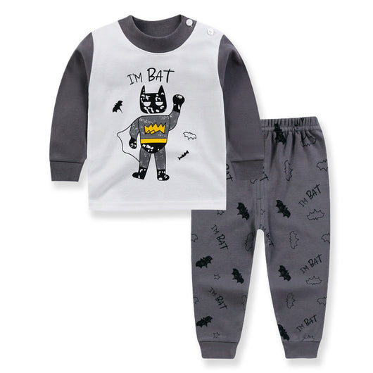Pantalones de Algodón Manga Larga para Casa Niños - Image 3