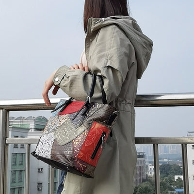 Bolsa Mensajera de Cuero Genuino para Mujer - Bandolera Elegante Primera Capa - Image 7