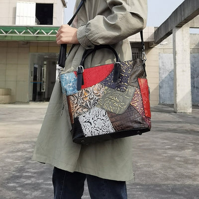 Bolsa Mensajera de Cuero Genuino para Mujer - Bandolera Elegante Primera Capa - Image 8