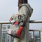 Bolsa Mensajera de Cuero Genuino para Mujer - Bandolera Elegante Primera Capa