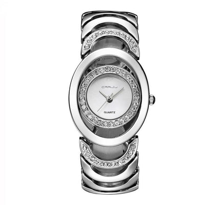 Reloj de Pulsera para Mujer con Banda de Acero y Diamantes - Image 11