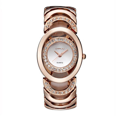 Reloj de Pulsera para Mujer con Banda de Acero y Diamantes - Image 4