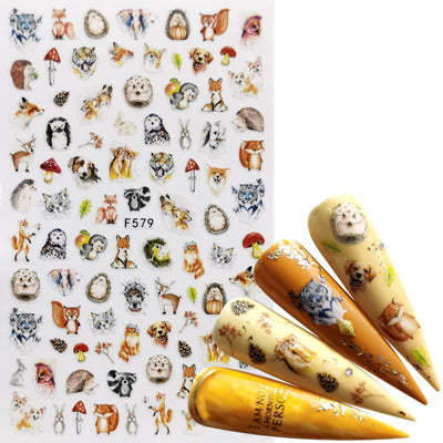 Calcomanías de Uñas Adhesivas - Diseños Decorativos para Manicura Instantánea - Image 10