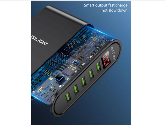 Cargador Inteligente con Pantalla LED Digital de Escritorio - Image 10