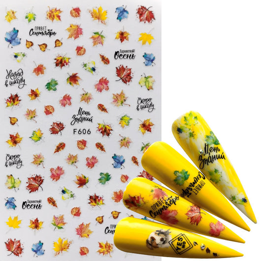 Calcomanías de Uñas Adhesivas - Diseños Decorativos para Manicura Instantánea - Image 18
