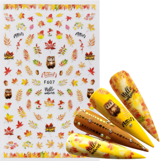 Calcomanías de Uñas Adhesivas - Diseños Decorativos para Manicura Instantánea - Image 20