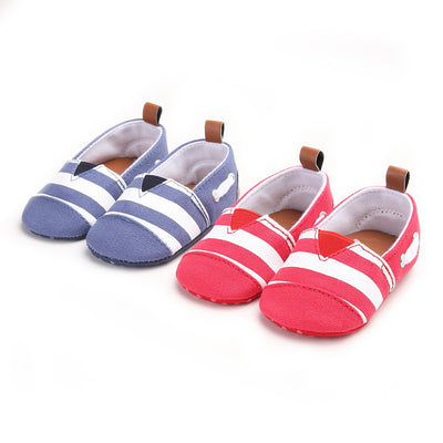Zapatillas de Lona para Bebés con Suela Suave Rayada - Image 10