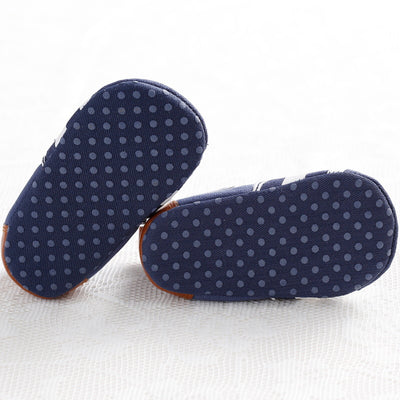 Zapatillas de Lona para Bebés con Suela Suave Rayada - Image 5