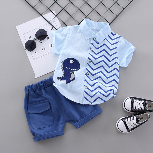 Conjunto de Algodón: Playera y Shorts para Niños - Image 11