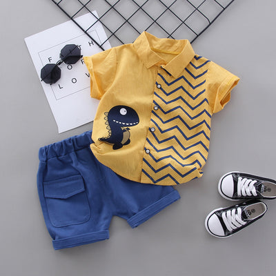 Conjunto de Algodón: Playera y Shorts para Niños - Image 4