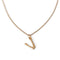 Female retro Estilo pendant clavicle chain V