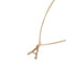 Female retro Estilo pendant clavicle chain A