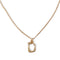 Female retro Estilo pendant clavicle chain D