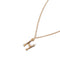 Female retro Estilo pendant clavicle chain H