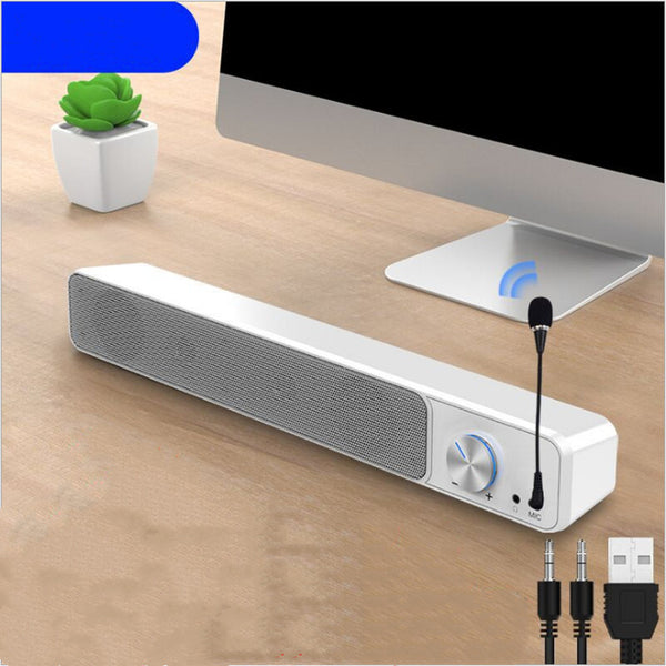 Parlante de Escritorio Compacto con Cable para Computadora