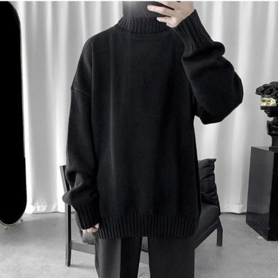 Suéter Cuello Alto Grueso para Hombre - Diseño Minimalista - Image 2