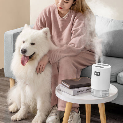 Humidificador de Aire con Ventilador Lifting, Purificador USB Kawaii Doble Spray y Control Remoto - Image 10