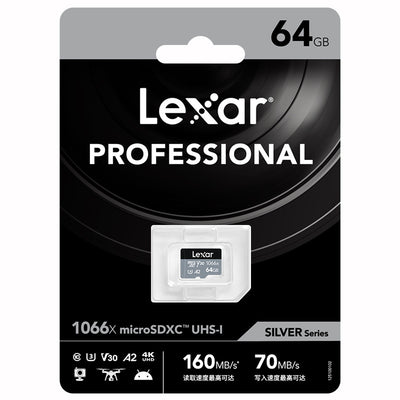 Tarjeta de Memoria Lexar 1066x 32GB-256GB 4K UHD para Drones y Cámaras - Image 5