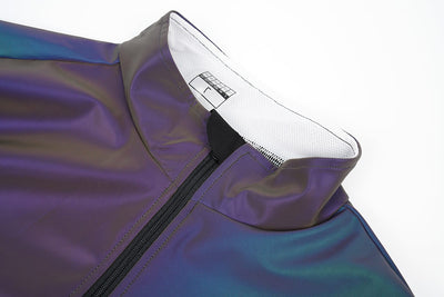 Chaqueta Reflectante Multicolor para Ciclismo Nocturno - Image 9