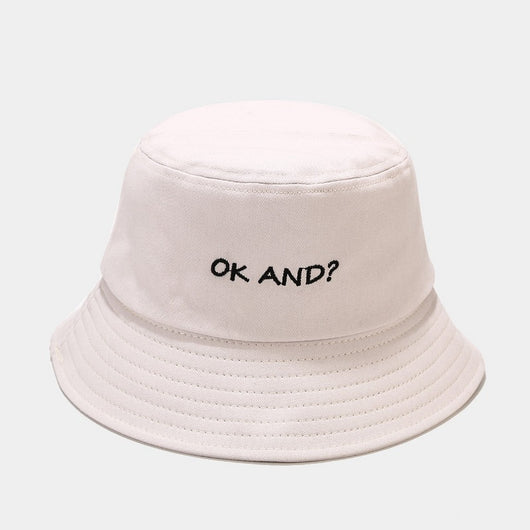 Gorra de Pescador Macaron OK con Bordado Artesanal - Image 15