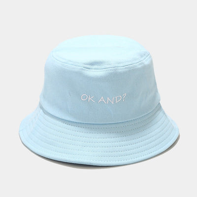 Gorra de Pescador Macaron OK con Bordado Artesanal - Image 7