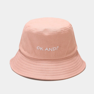 Gorra de Pescador Macaron OK con Bordado Artesanal - Image 6