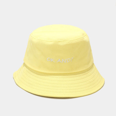 Gorra de Pescador Macaron OK con Bordado Artesanal - Image 10