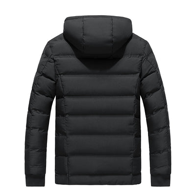 Chaqueta Hoodie Coreana de Algodón Suave para Hombre - Image 6