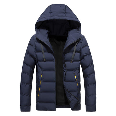 Chaqueta Hoodie Coreana de Algodón Suave para Hombre - Image 10