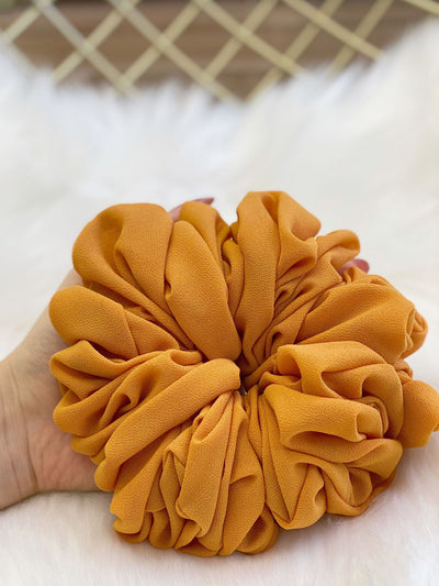 Coletero de Chifón Perla con Flor para el Cabello en Color Puro - Image 10