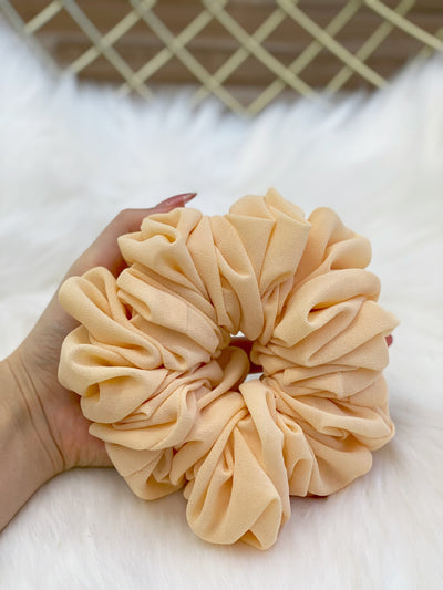 Coletero de Chifón Perla con Flor para el Cabello en Color Puro - Image 15