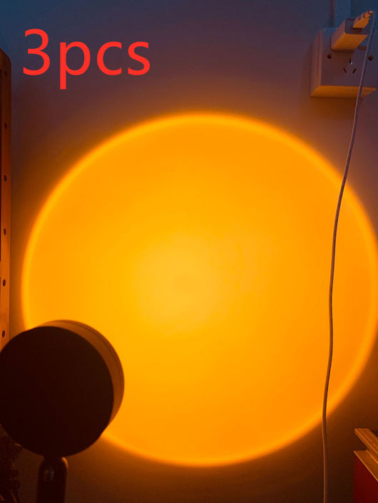 Lámpara Proyector de Luz Arcoíris para Decoración de Pared - Image 5