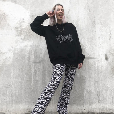 Sudadera Holgada con Capucha Estilo Lazy Chic para Mujer - Image 9