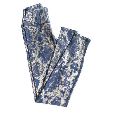 Pantalones Deportivos Ajustados con Estampado Serpiente Bronce - Image 11