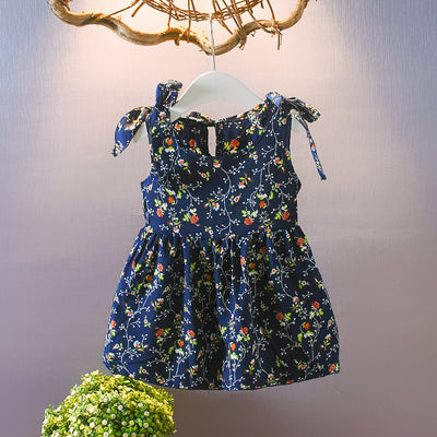 Vestidos Florales Frescos para Niñas - Faldas Sin Mangas Perfectas para Verano - Image 2