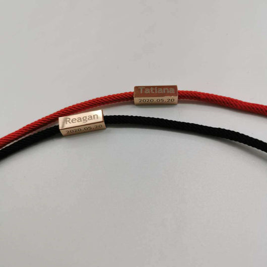 Pulsera de Pareja Magnética Personalizada Amor Eterno Acero Inoxidable - Image 19