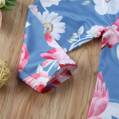 Pantalones Básicos para Bebé con Estampado Floral Primavera Verano - Image 8