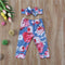 Pantalones Básicos para Bebé con Estampado Floral Primavera Verano