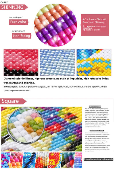 Pintura de Diamantes DIY - Cuadros Brillantes Hechos a Mano - Image 12