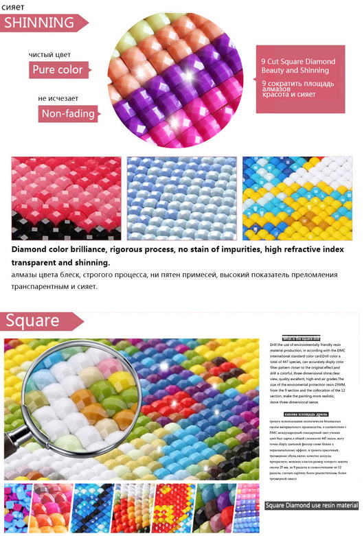 Pintura de Diamantes DIY - Cuadros Brillantes Hechos a Mano - Image 12