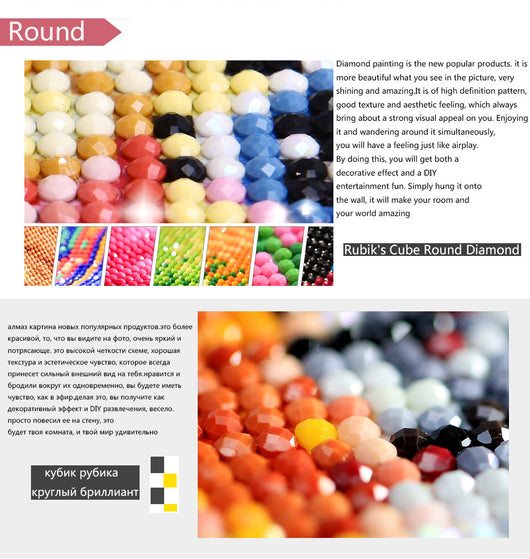 Pintura de Diamantes DIY - Cuadros Brillantes Hechos a Mano - Image 8