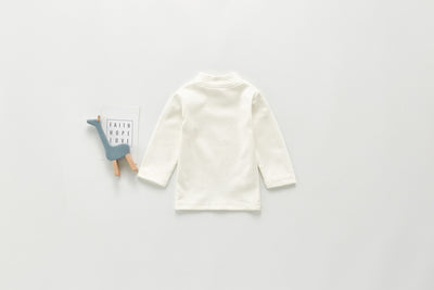 Suéter Infantil de Algodón Suave - Cuello Redondo Otoño - Image 8