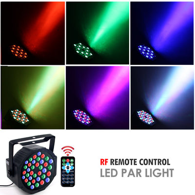 Kit de 36 Luces LED Par RGB para Escenario y Proyección - Image 4