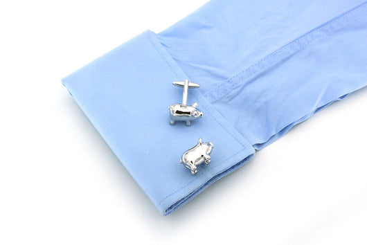 Gemelos Hucha Cerdito con Personalidad Divertida para Hombre - Image 10